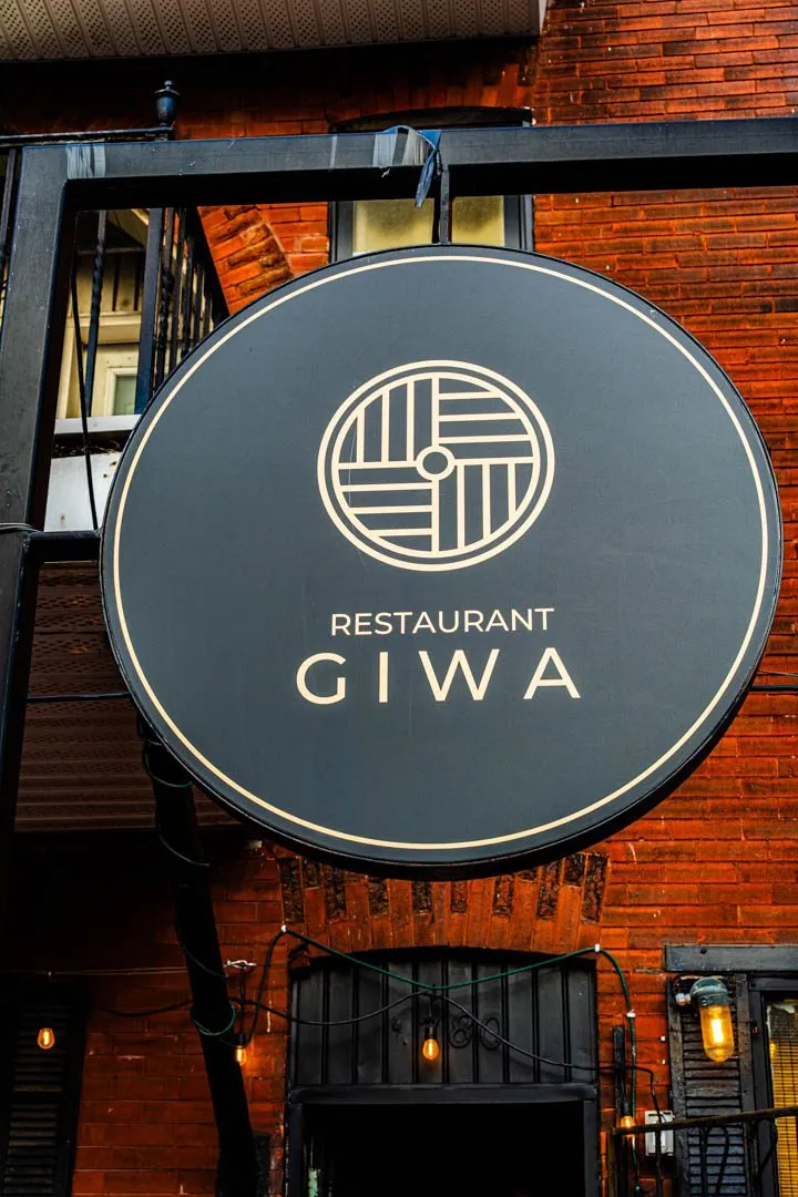 Pretty Korean dishes at Giwa restaurant in Verdun Montreal, a casual date-night spot on Promenade Wellington serving modern Korean cuisine